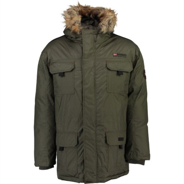 Geografisk Norge Parka De Hombre Active Caqui Kaki Geografisk Norge Parka De Hombre Active Caqui Kaki