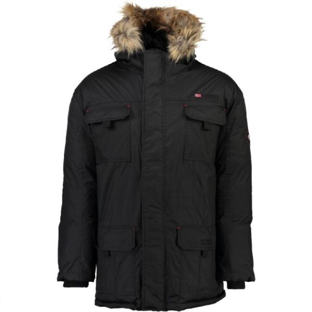 Geografisk Norge Parka De Hombre Active Negro Black Geografisk Norge Parka De Hombre Active Negro Black