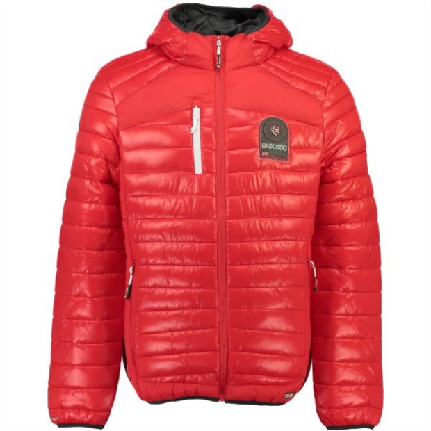 Geografisk Norge Chaqueta De Hombre Briout Rojo Red Geografisk Norge Chaqueta De Hombre Briout Rojo Red