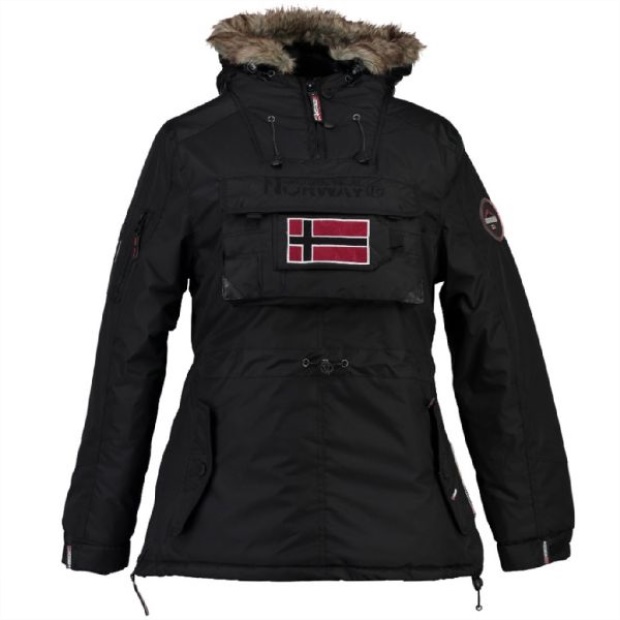 Geografisk Norge Parka De Mujer Baby Negro Svart Geografisk Norge Parka De Mujer Baby Negro Svart