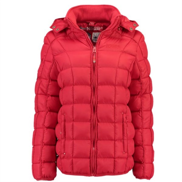 Geografisk Norge Chaqueta De Mujer Barbouille Rojo Red Geografisk Norge Chaqueta De Mujer Barbouille Rojo Red