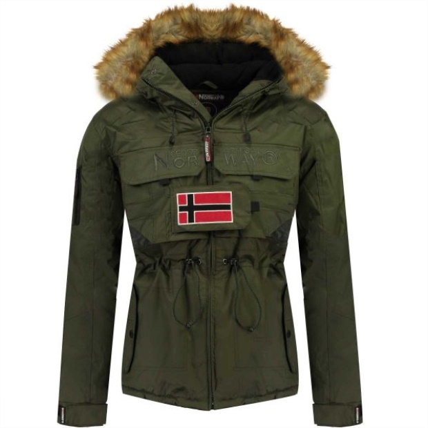 Geografisk Norge Parka De Hombre Benk Caqui Kaki Geografisk Norge Parka De Hombre Benk Caqui Kaki