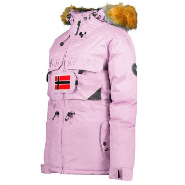 Geografisk Norge Parka De Mujer Bellaciao Rosa Claro Rosa Geografisk Norge Parka De Mujer Bellaciao Rosa Claro Rosa