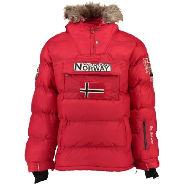 Geografisk Norge Chaqueta De Niño Boker Rojo Red Geografisk Norge Chaqueta De Niño Boker Rojo Red