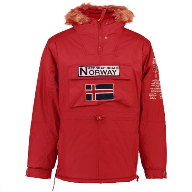 Geografisk Norge Parka De Hombre Boomerang Rojo Rød Geografisk Norge Parka De Hombre Boomerang Rojo Rød
