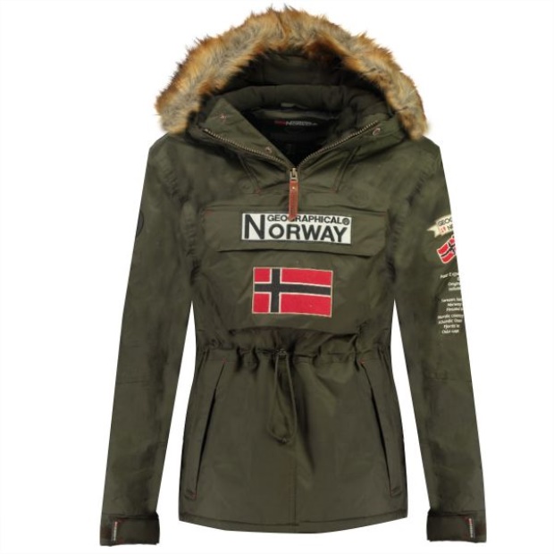 Geografisk Norge Parka De Hombre Boomerang Caqui Kaki GEOGRANO052