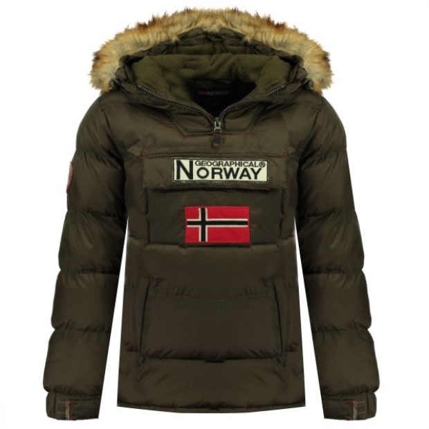 Geografisk Norge Chaqueta De Hombre Boker Caqui Kaki Geografisk Norge Chaqueta De Hombre Boker Caqui Kaki