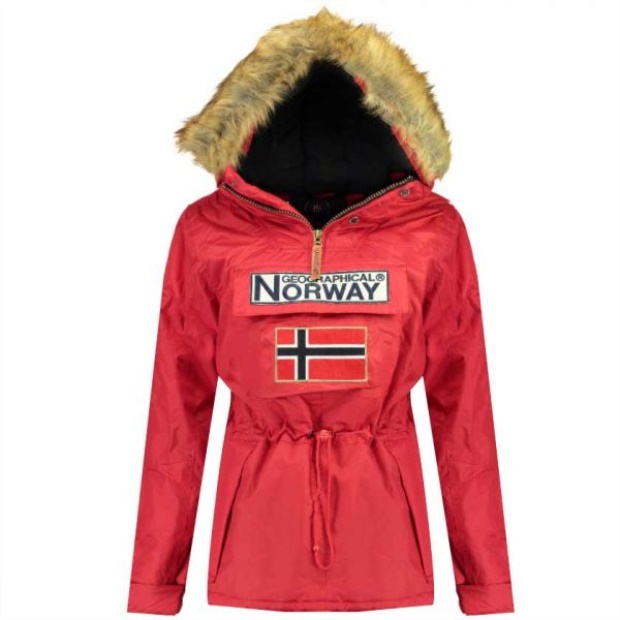 Geografisk Norge Parka De Mujer Boomera Rojo Rød Geografisk Norge Parka De Mujer Boomera Rojo Rød