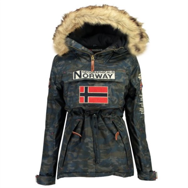 Geografisk Norge Parka Mujer Boomera Cam0 Azul Marino Marinen Geografisk Norge Parka Mujer Boomera Cam0 Azul Marino Marinen
