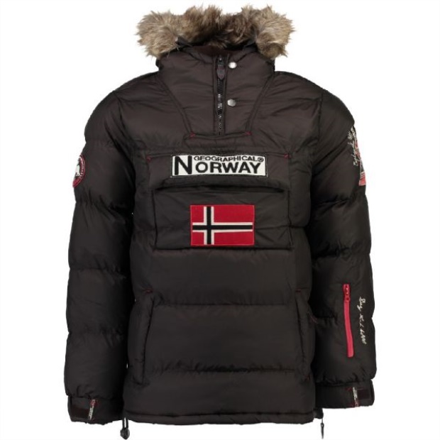 Geografisk Norge Chaqueta De Hombre Boker Marrón Oscuro Oscuro Geografisk Norge Chaqueta De Hombre Boker Marrón Oscuro Oscuro