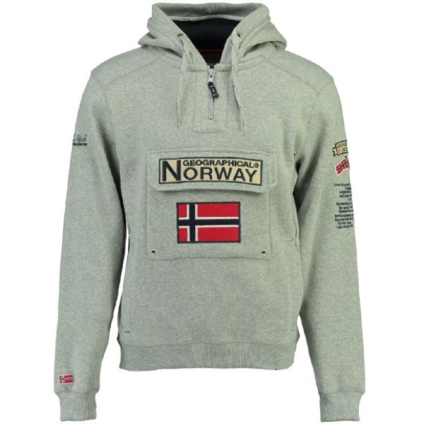 Geografisk Norge Sudadera De Mujer Gymclass Gris Claro Grey Geografisk Norge Sudadera De Mujer Gymclass Gris Claro Grey
