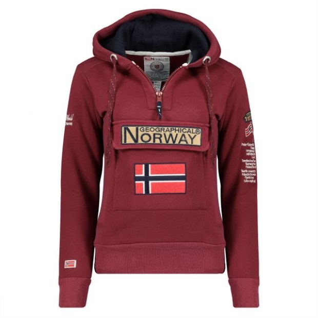 Geografisk Norge Sudadera De Niños Gymclass Burdeos Burdeos Geografisk Norge Sudadera De Niños Gymclass Burdeos Burdeos
