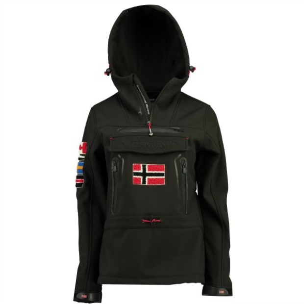 Geografisk Norge Chaqueta Softshell De Mujer Tyka Negro Svart Geografisk Norge Chaqueta Softshell De Mujer Tyka Negro Svart
